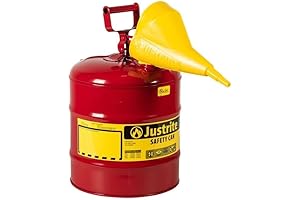 Justrite 1 Gallon Steel Gas Can
