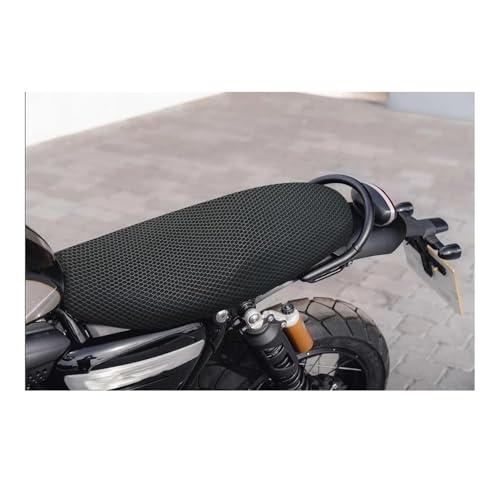 Couvre selle Scrambler 1200 : finie la surchauffe avec la housse ventilée
