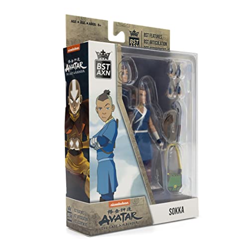 The Loyal Subjects Avatar The Last Airbender Bst Axn Sokka 5" Action Figure With Accessories #TOP4