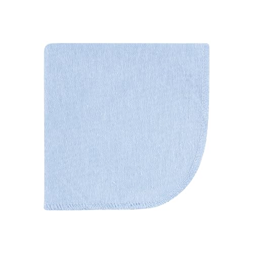 Image of Hudson Baby Unisex Baby Flannel Cotton Poly Washcloths, Boy Dino World 10Pk, One Size