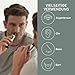 Panasonic ER-GN30-K Nose, Ear n Facial Hair Trimmer Wet/Dry with Vortex Cleaning System, Black