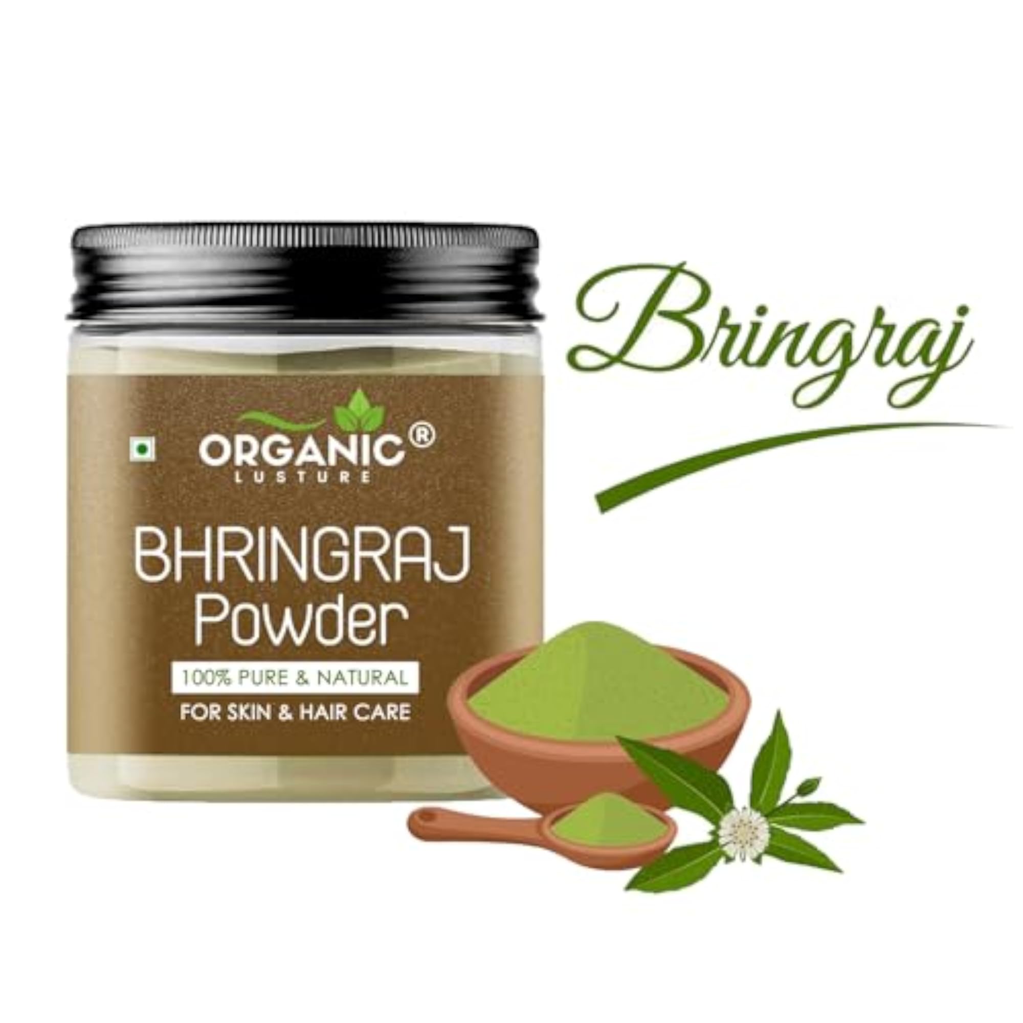 Pure Bhringraj Powder for Hair Growth