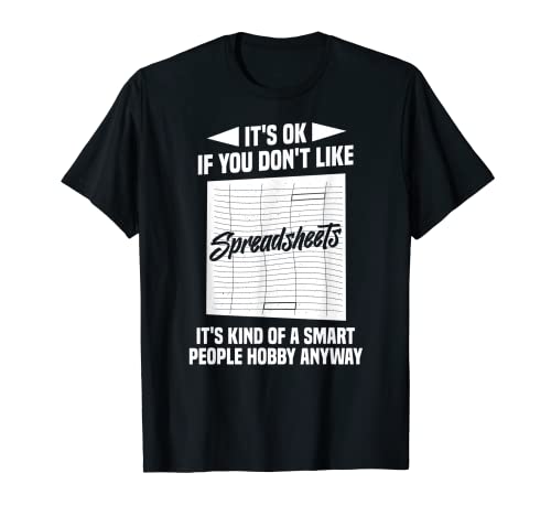Spreadsheet Calculator Software Budget Templates T-Shirt