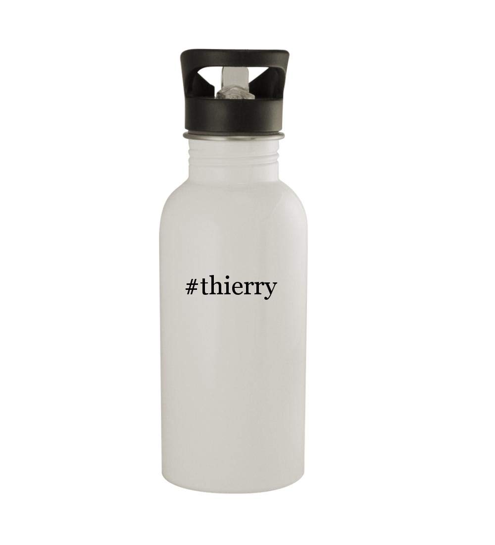 Knick Knack Gifts #Thierry - 20oz Sturdy Hashtag Stainless Steel Water Bottle