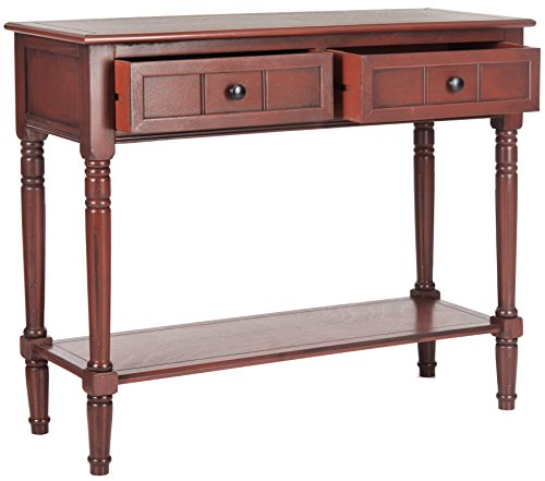 Safavieh American Homes Collection Samantha Red 2-Drawer Console Table #TOP4