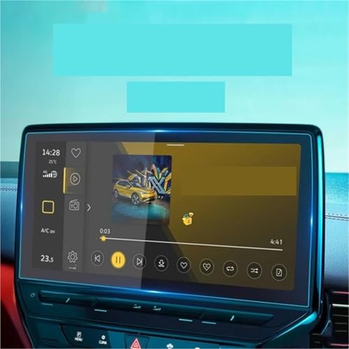 Verre de protection VW ID.4 ID.3 ID.6 anti-rayures, film HD ultra-transparent pour tableau de bord