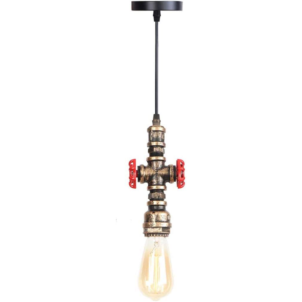 Lustre Industriel Métal Éclairage d'Exception Finition Vintage Chandelier Singulier E27 - 4