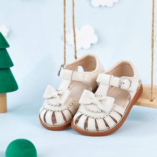 Image of Kiderence Toddler Girls Sandals Little Girls Kids Summer Shoes Toddler Sandals