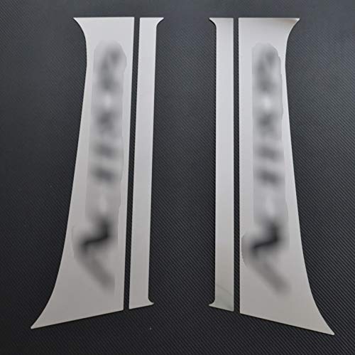 24/7Auto Chrome Poli Miroir Porte piliers pour camions Actros MP4 en Acier Inoxydable Décorations