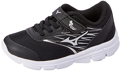 Tênis Mizuno Dynasty Kids, Criança Unissex, Preto/Prata, 26