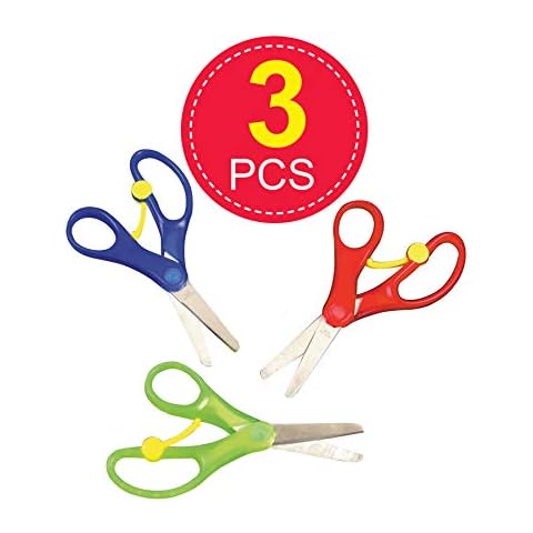 Baker Ross Spring-Loaded Scissors for Kids Cover