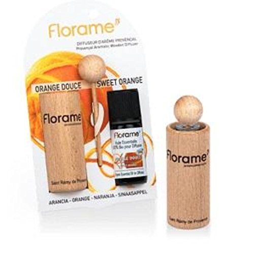 Difusor provenzal + aceite esencial de canela naranja 10 ml Florame