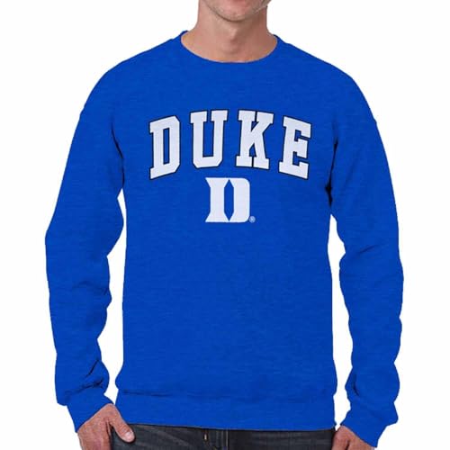 Image of NCAA College Sweatshirt Fleece Crewneck Pullover for Men and Women | Officially licensed NCAA college gameday crewneck pullover - 9 oz fleece lined sweatshirt with arch and logo design