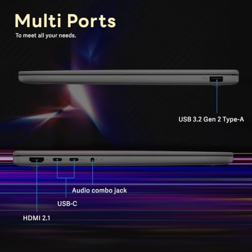 ASUS Zenbook A14 14" WUXGA OLED Laptop, Snapdragon X X1-26-100, 32GB RAM, 3TB Storage (2TB SSD+1TB Docking Station Set), Qualcomm Adreno Graphics, Backlit Keyboard, Wi-Fi 6E, Win 11, Iceland Gray — view 8
