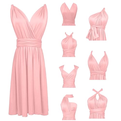 Robe demoiselle d'honneur multiposition pour sublimer toutes les silhouettes