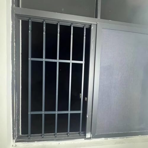 Evita caídas con rejas de seguridad cuadradas para balcones interiores de gran altura