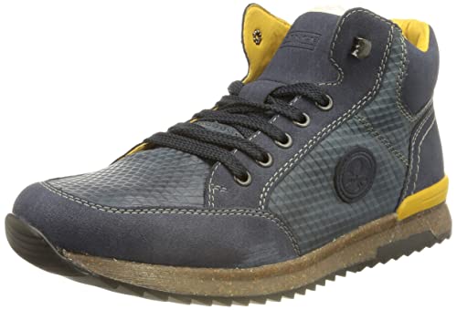 Rieker 36141, Botas de Moda Hombre, Azul, 45 EU Cover