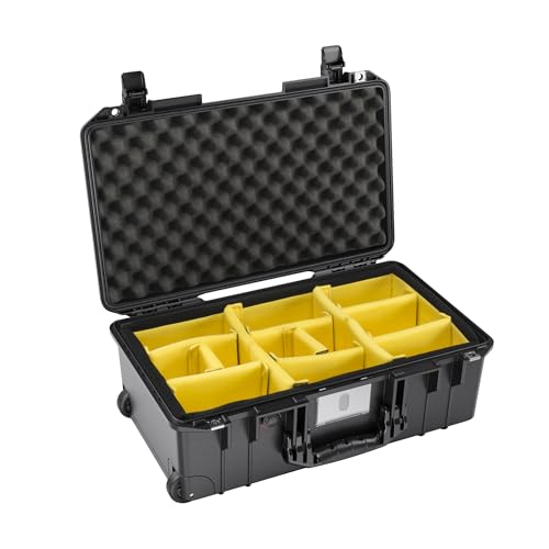 Image of Pelican Air 1535 Case With Padded Dividers - Black