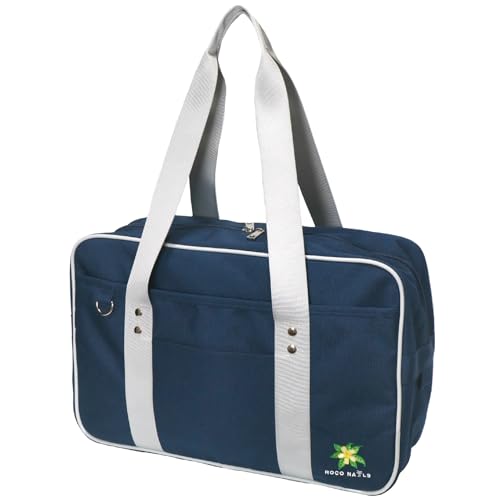 ロコネイル ROCO NAILS スクールバッグ スクバ NV カラー 高校生 女子 通学 JK G201128 (ネイビー)