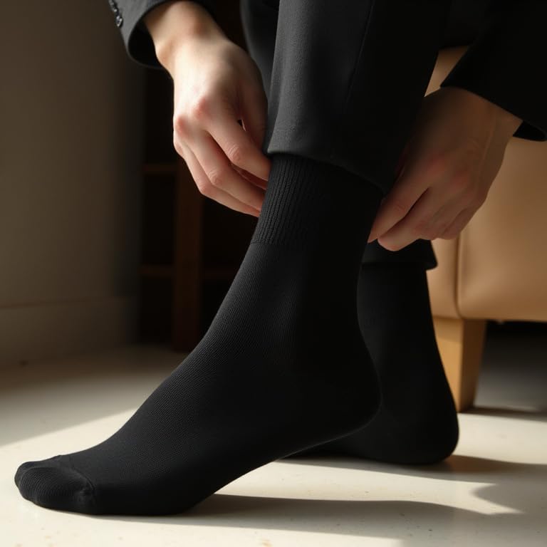 HENNY RUE Cotton Reinforced Socks for Men & Women - Comfortable, Breathable, Soft, Durable & Stretchable4