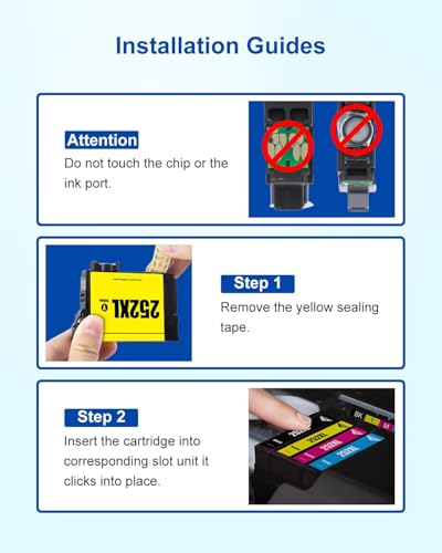 Suymis FOR EPSON 252XL 252 Xl T252Xl To Use thumb #2