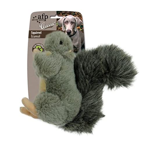 All For Paws Classic Squirrel Plush Dog Toy Large