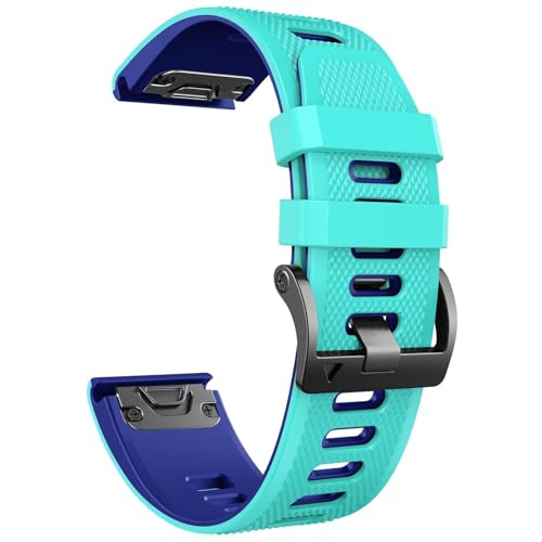 Bracelet montre 26mm silicone Fenix 7X en matériau durable