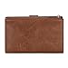 Wrangler Wallet for Women Bifold Card Holder with Zipper Pocket Ladies Clutch Purse with ID Window Brown WG119-W002BR