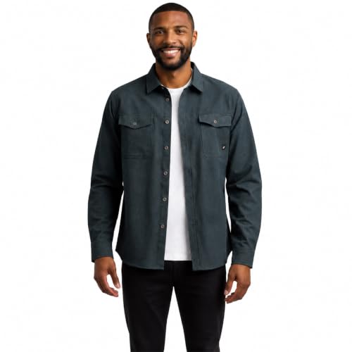Veste chemise boutonnée homme Spyder pour éviter le coup de froid