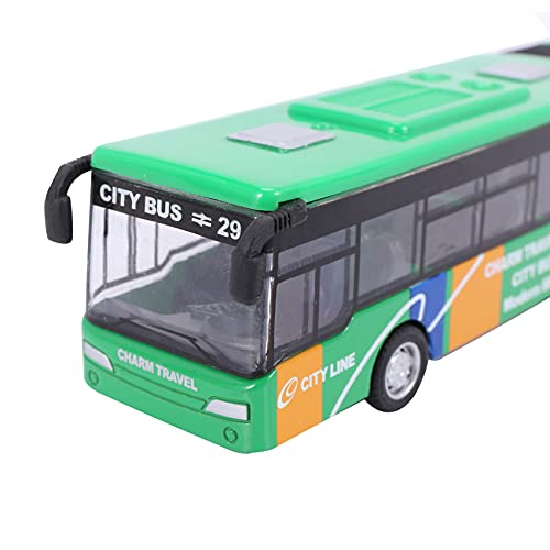 Ocnvlia Kinder Diecast Model Vehicle Bus Auto Spielzeug Kleines Baby ZurüCkziehen Spielzeug GrüN, (221253A1)
