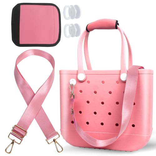 Image of Strap Wrap for Bogg Bag Accessories, Adjustable Crossbody Shoulder Strap Wrap with Detachable Pad, For XL Medium Bog Bag