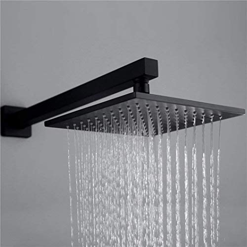 Système de Douche Anti-Calcaire Laiton Noir Durable - 3