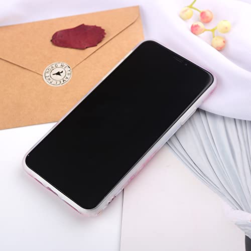 Qokey Compatible With Iphone 11 Case,Flower Pattern Cute Fashion For Women Girls Men With 360 Degree Rotating Ring Holder Kickstand Soft Tpu Shockproof Cover For Iphone 11 6.1 Inch Rose Butterfly #TOP7