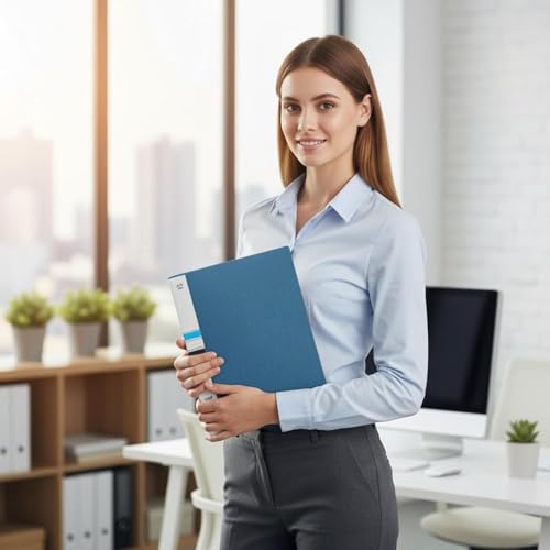 Image of TULMAN 2 Pack 30 Pockets A4 Size Presentation Display Book Folder File Binders for Documents with Plastic Clear Sleeves Document Organizer for School, Office & Personal Use (Assorted Color)