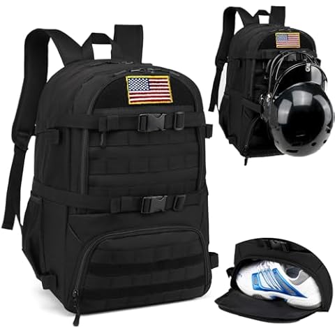 XINTREY Tactical Lacrosse Backpack with Holders Cover