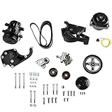 Holley 20-138BK LS/LT Complete Accessory Drive Kit- Black Finish