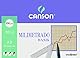 GUARRO CANSON 200402863 Zeichenblock 50 Blätter millimetriert A3 90G