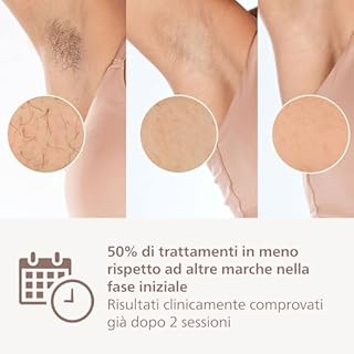 Philips Lumea 8000 Series, dispositivo di epilazione IPL, alternativa ai dispositivi di epilazione laser, con tecnologia SenseIQ, 3 accessori per corpo, viso e zone di precisione, modello BRI946/00