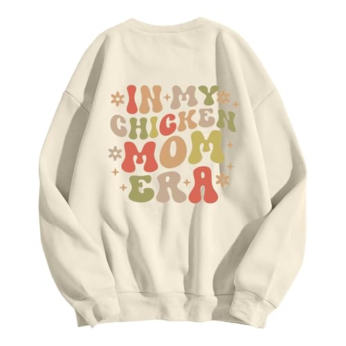 Sweat graphique automne avec motif imprimé original et coupe confortable ajustée - 4