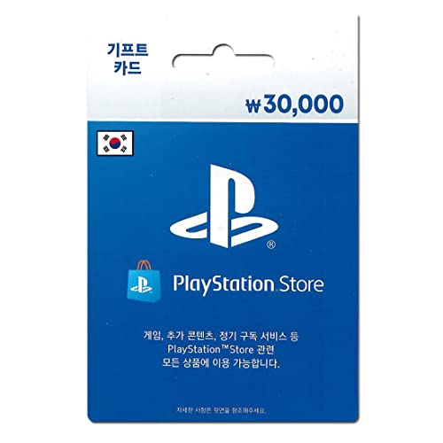 playstation network giftcard 30000 won for korean psn digital code