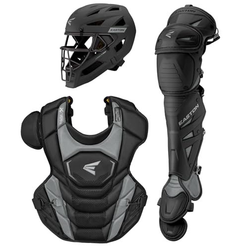 Easton | MAV X Baseball Catcher s Set | Adult | Black