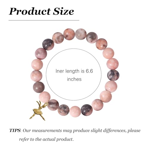 Image of Long tiantian Bodhi Fidget Bracelet for Women Natural Mudi Bodhi Seed Stretch Bracelets Protection Healing Jewelry Anxiety Relief Items