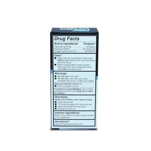 image for Next Descent Ear Drops, Injury Prevention Drops for Water Sport Athlet