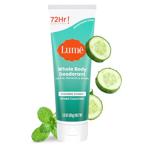 Lume Whole Body Deodorant Minted Cucumber 3 oz