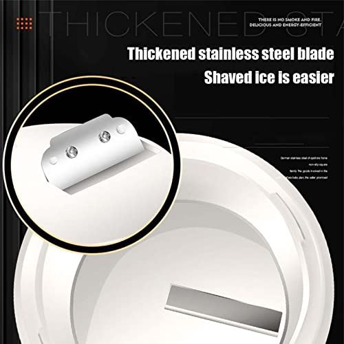 Image of Slushie Machine, Shaved Ice Machine Snow Cone Machine Shaved Ice Machine - BPA Free with Free Ice Cube Trays, Portable Ice Crusher and