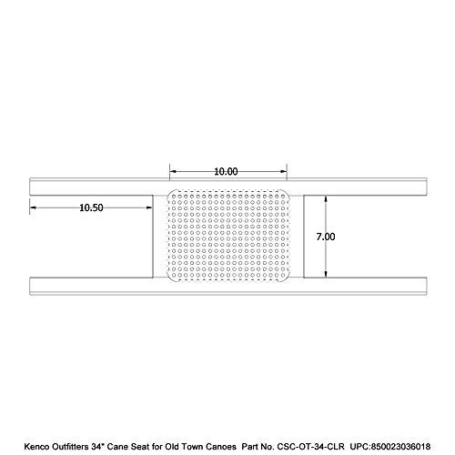 TOOBOSS Kenco Old Town Canoe Seat