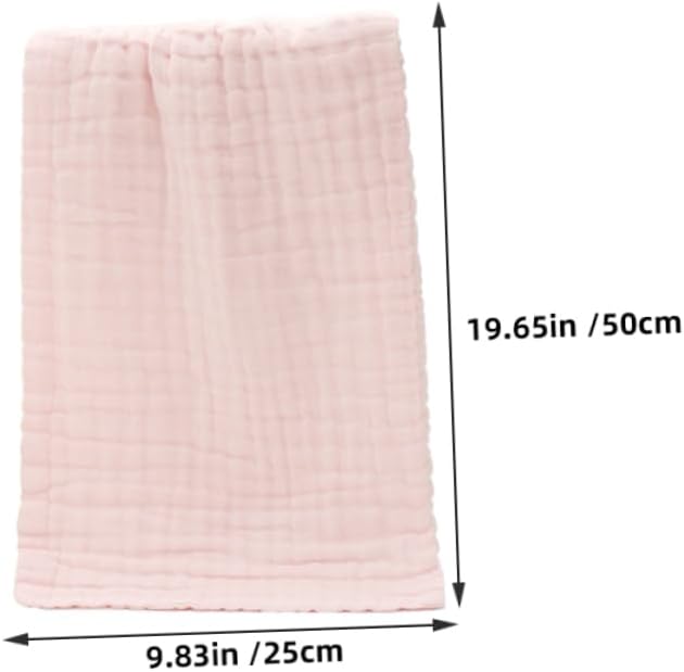Infants Toddlers Washcloths 3pcs Soft Muslin Face Towels Gentle for Boys and Girls Newborn Sensitive Skin Multifunctional 50x25cm
