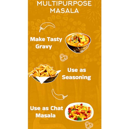 Image of Ashwat Jain Maggie Masala Powder - No Onion No Garlic - For Multipurpose Seasoning - Tastemaker (90 Gm)