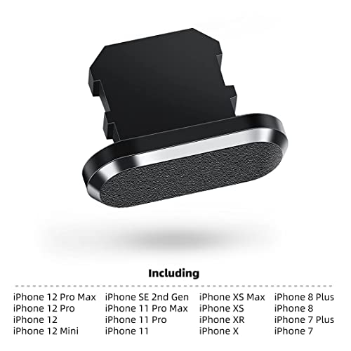 Tappi Antipolvere Per Porta Di Ricarica IPhone - 4 Pezzi Compatibili Con Modelli X, 11, 12, 13 E Altri - Foto 10