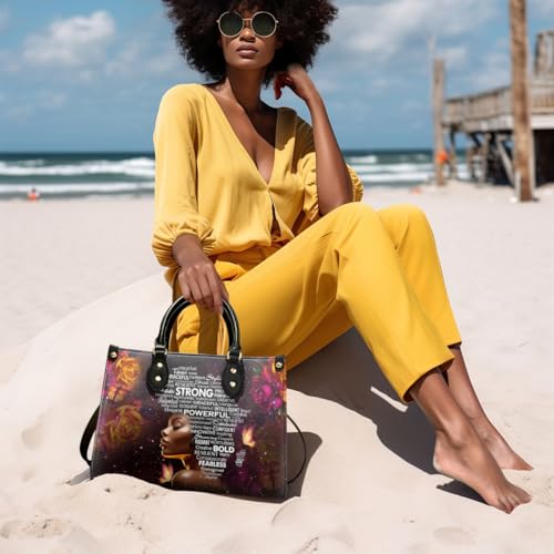 Leather Handbag, Tote Bag For Women - Mothers Day Gifts - Birthday Gifts For Grandma, Mom, Besties - Purse For Women2